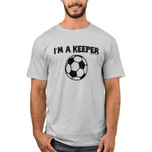 私は看守のサッカーのTシャツです