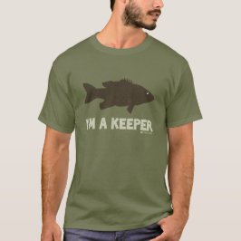 私は看守の魚釣りのTシャツです Tシャツ