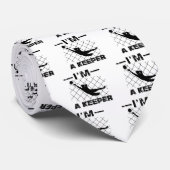 私は看守-サッカーのゴールキーパーのデザインです ネクタイ (ロール)