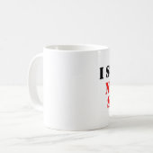 私は看護専門学校を生き延びました コーヒーマグカップ (正面左)