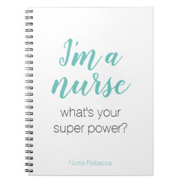 私は看護師です、あなたのスーパーパワーって何？ ノートブック