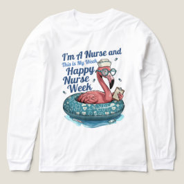 私は看護師です。これが私の週です。看護師週間おめでとう トライブレンドＴシャツ