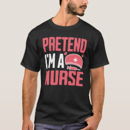 私は看護師です Tシャツ
