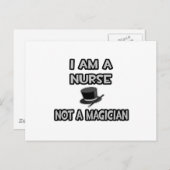 私は看護師... 魔法使いじゃない ポストカード (正面/裏面)
