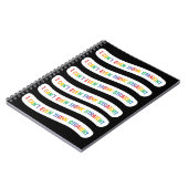 私は真っ直ぐに考えもできない |ゲイプライド月 ノートブック (左側)