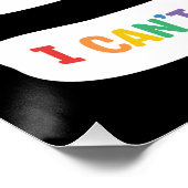 私は真っ直ぐに考えもできない |ゲイプライド月 ポスター (コーナー)