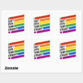 私は真っ直ぐ考えない スクエアシール (シート)