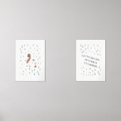 私は真のつる植物セットの2つのキッズアートプリント (正面)