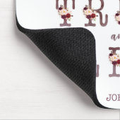 私は真実と人生のタイポグラフィ マウスパッド (コーナー)