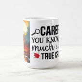 私は真犯人を愛する注意深い コーヒーマグカップ (中央)