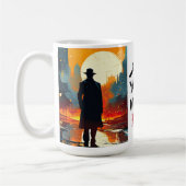 私は真犯人を愛する注意深い コーヒーマグカップ (左)