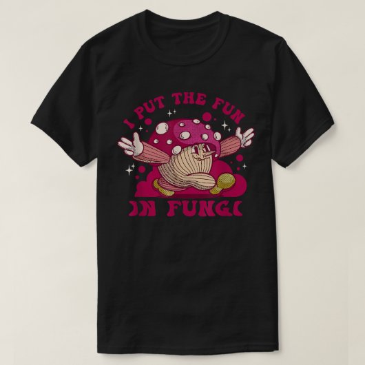 私は真菌Mycology Forest Vegaにおもしろいを入れた Tシャツ (デザイン正面)