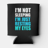 私は眠っていない、私はちょうど私の目を休んでいる 缶クーラー (正面)