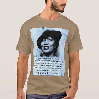 私は知っている ゾラ・ニール・ハーストン肖像と名言 Tシャツ