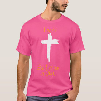 私は知らないが、私は知っている男イエス・クロス・クリスティーおもしろい Tシャツ