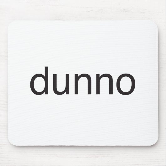 私は知らない.ai マウスパッド (正面)