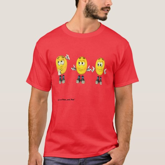 私は知りません、 Tシャツ (正面)
