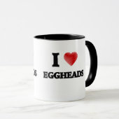 私は知識人を愛します マグカップ (正面右)