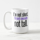 私は短くないコーヒー・マグではないです コーヒーマグカップ (左)