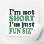 私は短くはない – Justおもしろいサイズ~ マウスパッド (マウス)