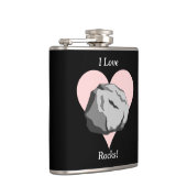 私は石を愛します! フラスク (右)