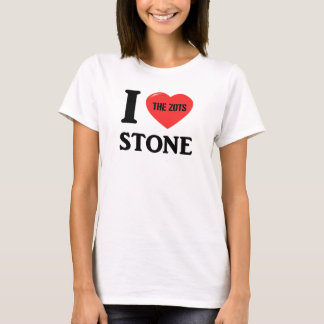 私は石を愛します Tシャツ