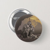 私は石ボタンです 缶バッジ (正面&裏面)