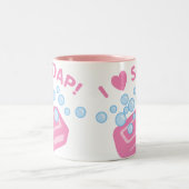 私は石鹸が大好き ツートーンマグカップ (中央)