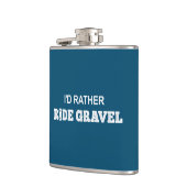 私は砂利に乗りたい フラスク (左)