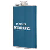 私は砂利に乗りたい フラスク (左)