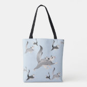 私は砂糖のグライダーのトートを愛します トートバッグ (裏面)