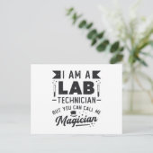 私は研究室の技術者科学研究所のギフトである ポストカード (スタンド正面)