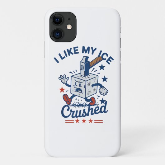 私は砕いた氷が好き Case-Mate iPhoneケース (裏面)