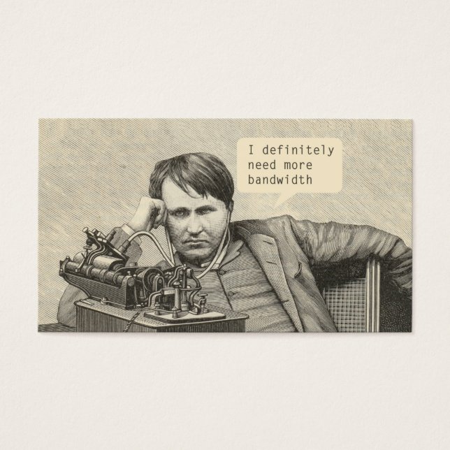 私は確かに多くの帯域幅を必要とする (正面)