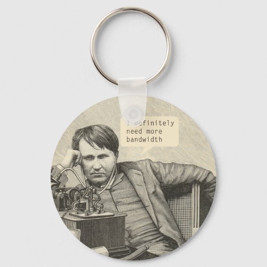 私は確かに多くの帯域幅を必要とする キーホルダー (正面)