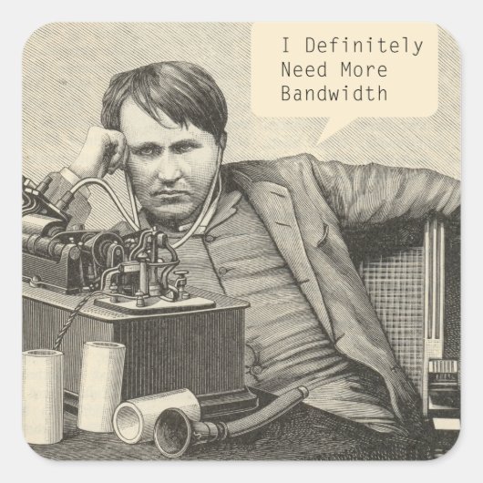 私は確かに多くの帯域幅を必要とする スクエアシール (正面)