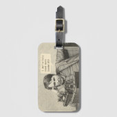 私は確かに多くの帯域幅を必要とする ラゲッジタグ (正面縦)