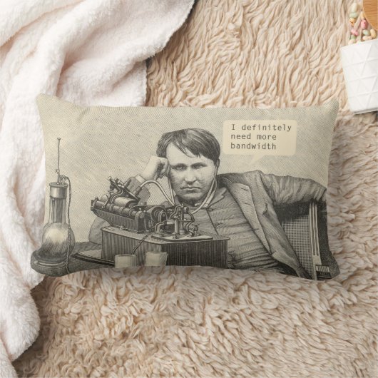 私は確かに多くの帯域幅を必要とする ランバークッション (ブランケット)