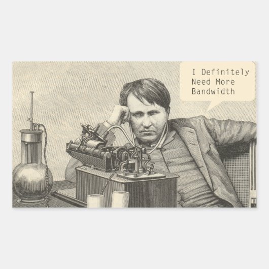 私は確かに多くの帯域幅を必要とする 長方形シール (正面)