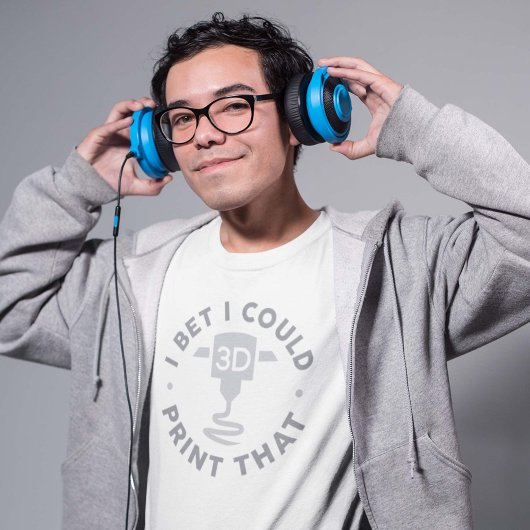 私は確信できるプリント Tシャツ