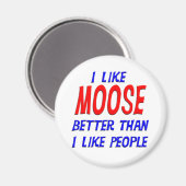 私は磁石が好きより好きだ マグネット (正面/裏面)