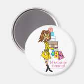 私は磁石の方がショッピング マグネット (正面/裏面)