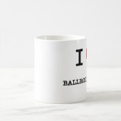 私は社交ダンスを愛します コーヒーマグカップ (中央)