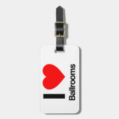 私は社交ダンス ラゲッジタグ (正面縦)