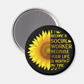 私は社会人になった マグネット (正面/裏面)