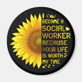 私は社会人になった マグネット (正面)