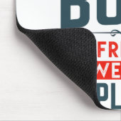 私は社員誇りを持ったのボス素晴らしだ マウスパッド (コーナー)