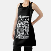 私は社員誇りを持ったShのフレッ素晴らしクボス エプロン (インサイチュ)