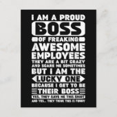 私は社員誇りを持ったShのフレッ素晴らしクボス エンクロージャーカード (正面)