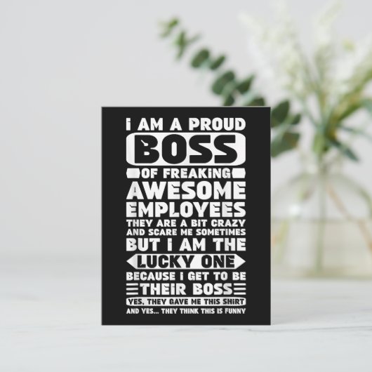 私は社員誇りを持ったShのフレッ素晴らしクボス エンクロージャーカード (スタンド正面)